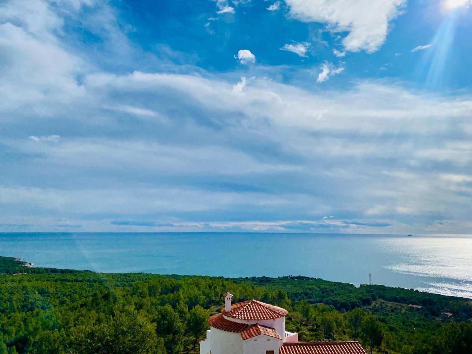 Precioso Atico En La Sierra De Irta Apartment Alcossebre Екстериор снимка